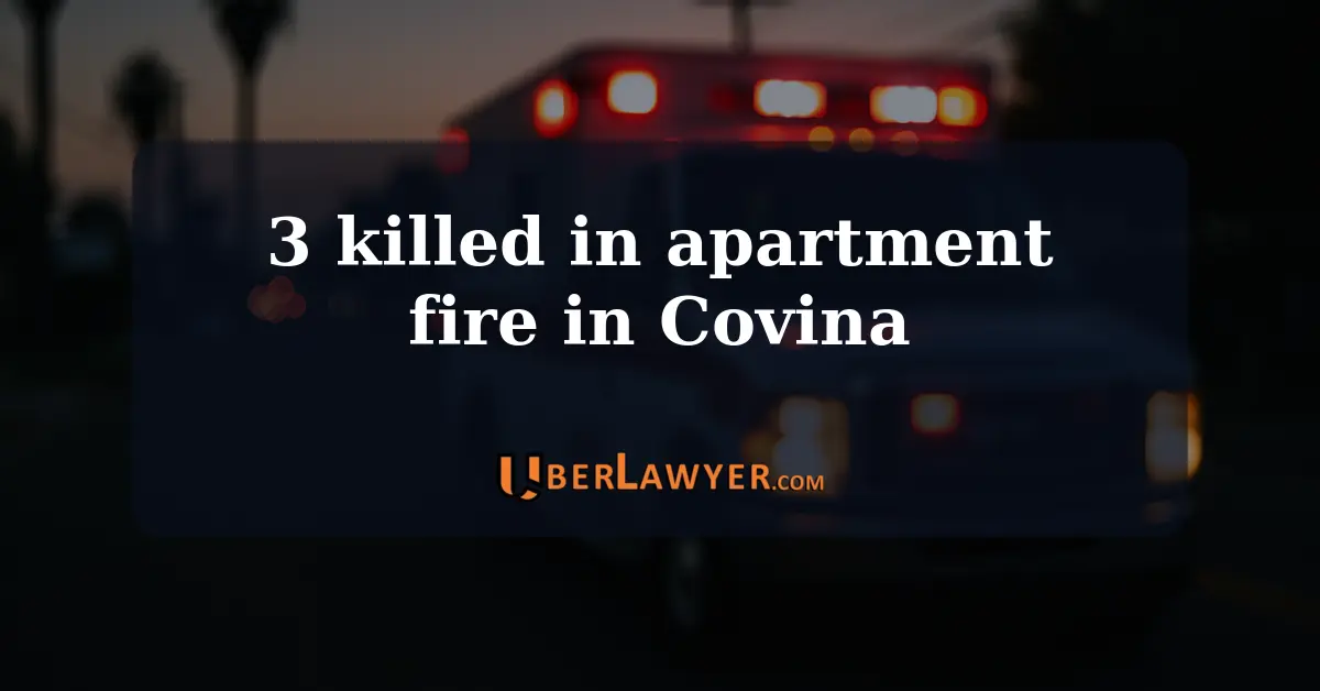 3 people dead after fire rips through apartment in West Covina