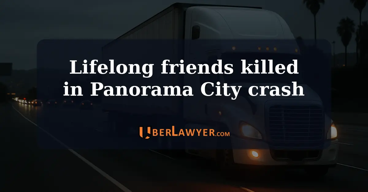 2 killed in Panorama City crash – lifelong friends ID’d as victims killed in a crash involving the driver of a stolen truck