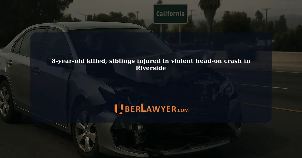 Violent head-on crash caught on video in Riverside.