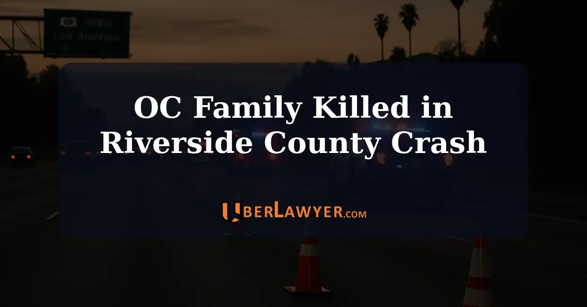 3 People Killed in on 10 freeway in Riverside County crash