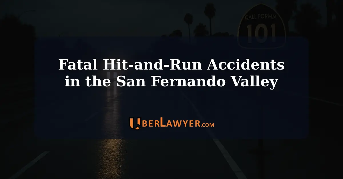 The Los Angeles Police Department is investigating tragic hit-and-run accidents that claimed the lives of pedestrians early Sunday morning in the San Fernando Valley