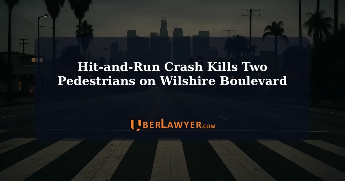 A devastating hit-and-run crash in Santa Monica has left two pedestrians dead and two others injured