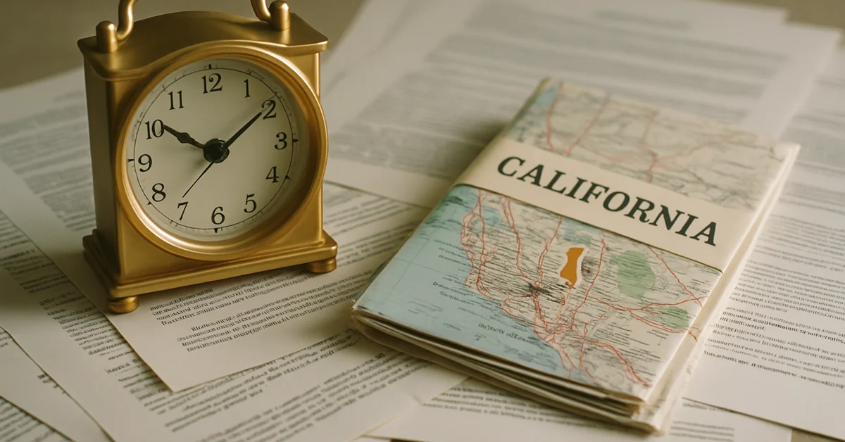 Understanding the Car Accident Statute of Limitations in California