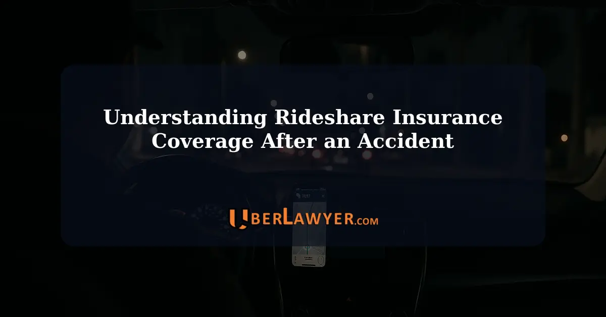 Who’s Responsible When a Rideshare Crash Happens?